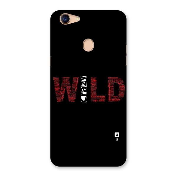 Wild Crazy Back Case for Oppo F5 Youth